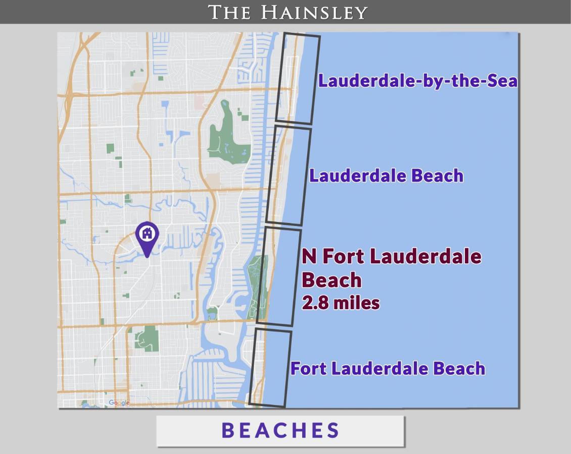 Hainsley Apartments - Walk To Wilton Drive Fort Lauderdale Zewnętrze zdjęcie
